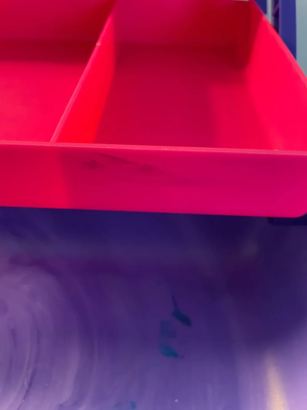 Caboodles Purple Marble Cosmetic Case - Picture 6 of 9